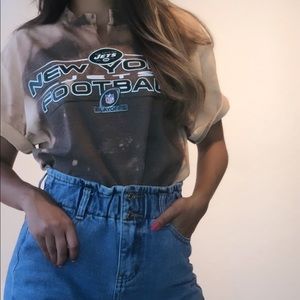 Vintage New York Jets Crop Top